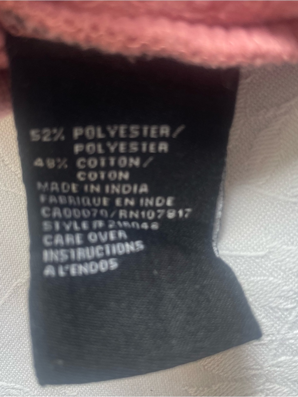 Brunette The Label Crewneck Sweatshirt Dusty Pink Graphic Pullover L/XL - Picture 8 of 8